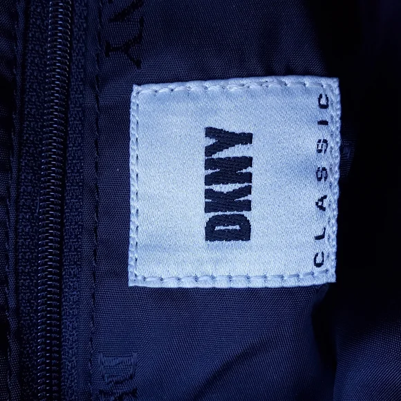 DKNY Black Leather Shoulder Bag - Picture 4 of 5